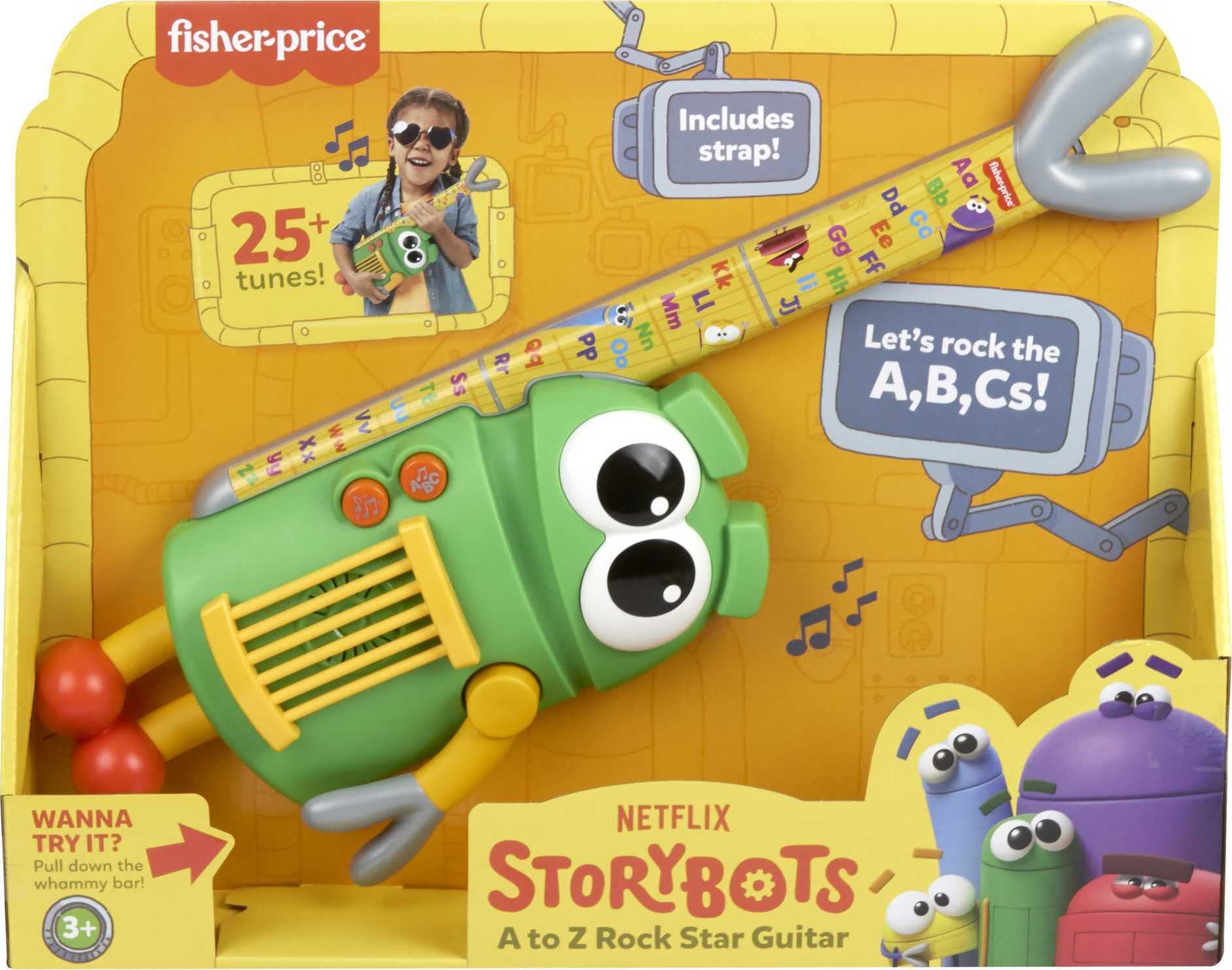 Fisher-Price StoryBots A to Z Guitar: Learn Alphabet & Phonics