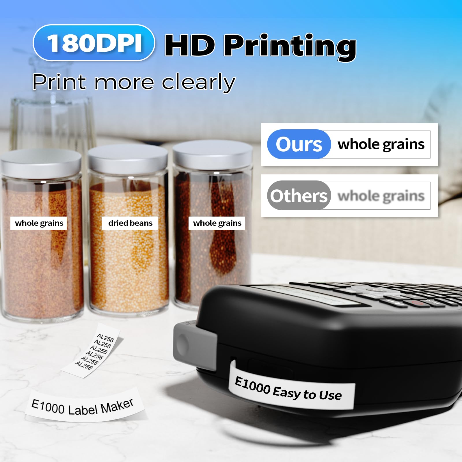 E1000 Pro Handheld Label Maker - Efficient & Portable