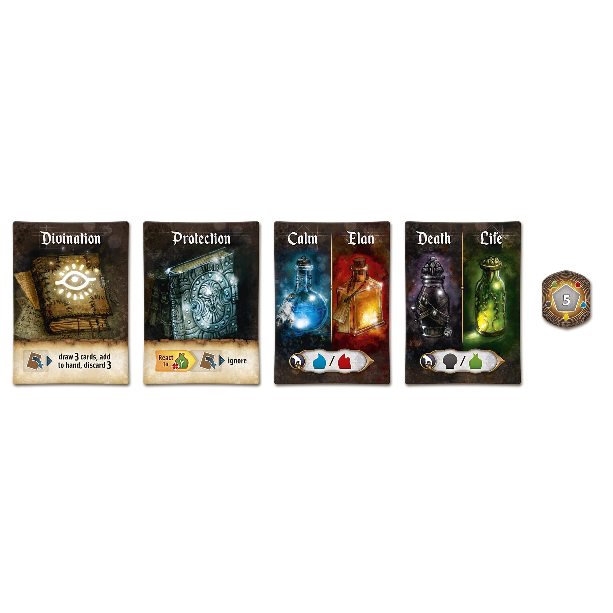 Resolution Magic Game Res Arcana Board Game - Enchanting Mage Strategy for All