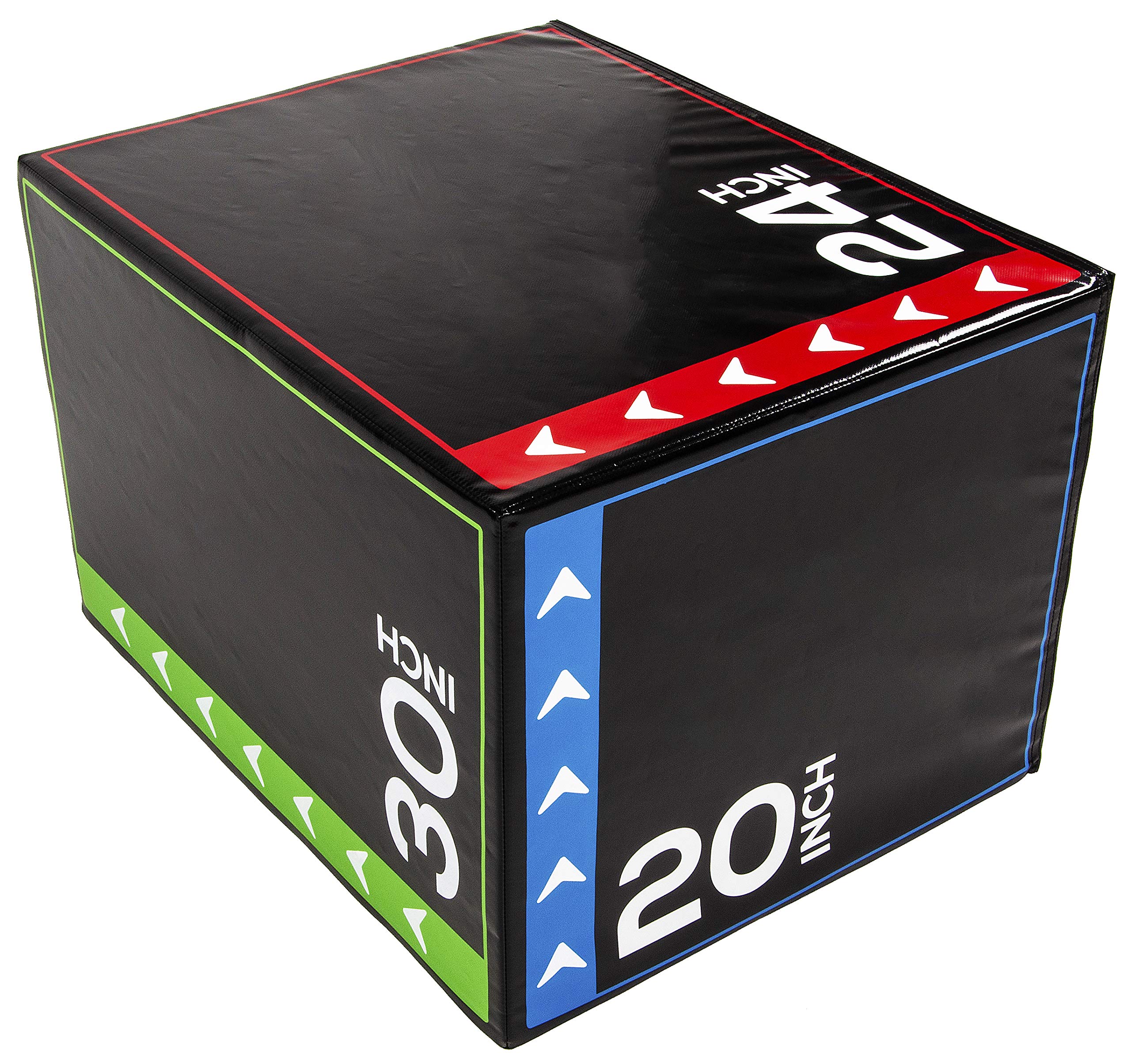 Signature Fitness 3-in-1 Plyometric Training Box