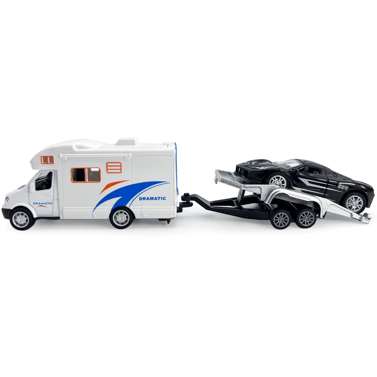 Sittiable Toy Rv Toy Camper RV Trailer: Fun Diecast Model for Kids
